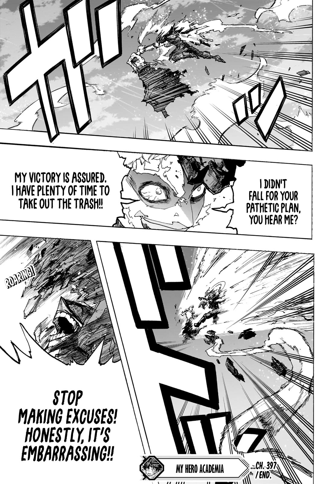 My Hero Academia, chapter 397