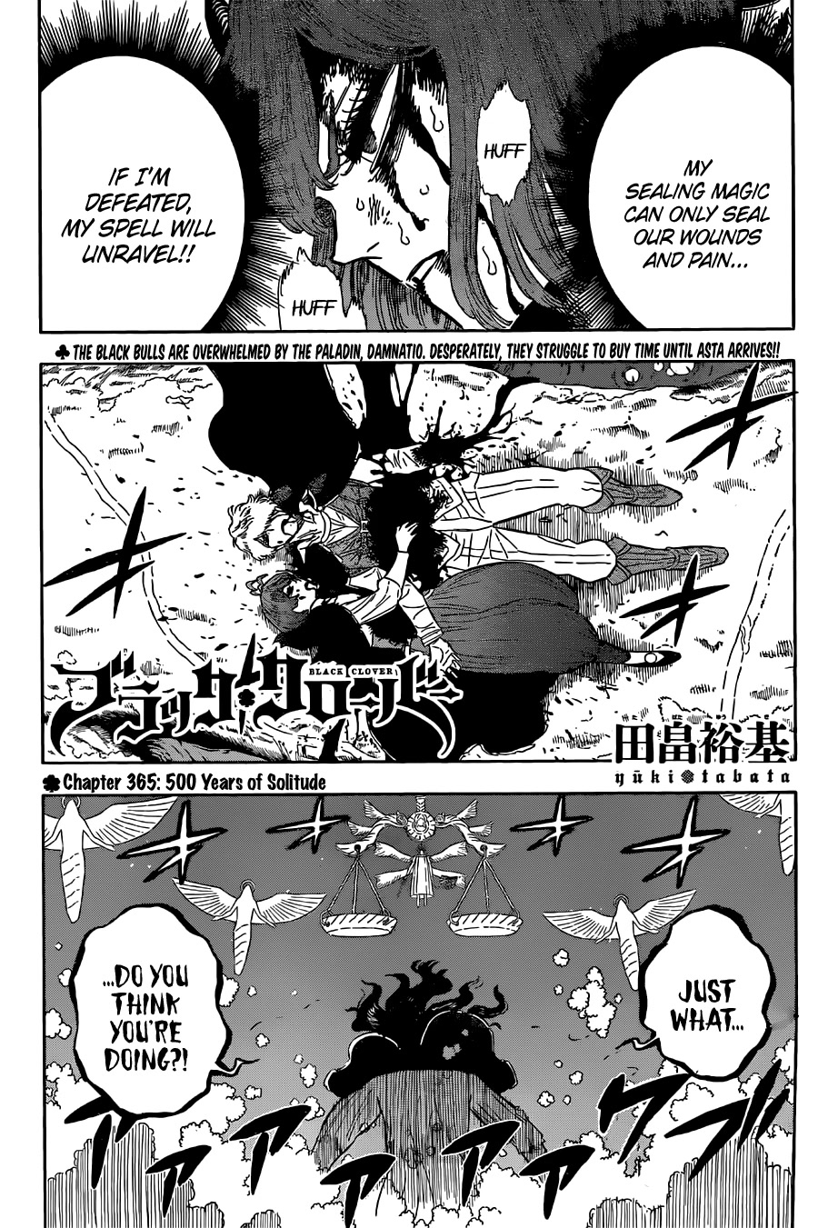 Black Clover, Chapter 365