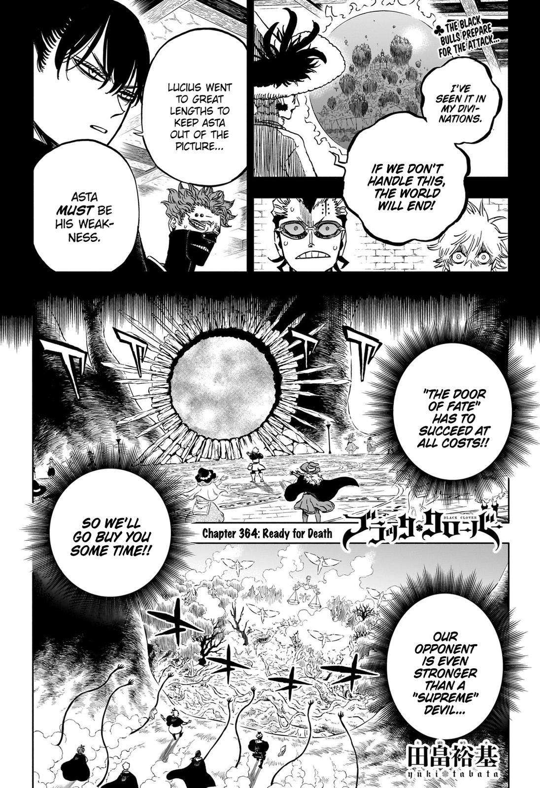 Black Clover, Chapter 364