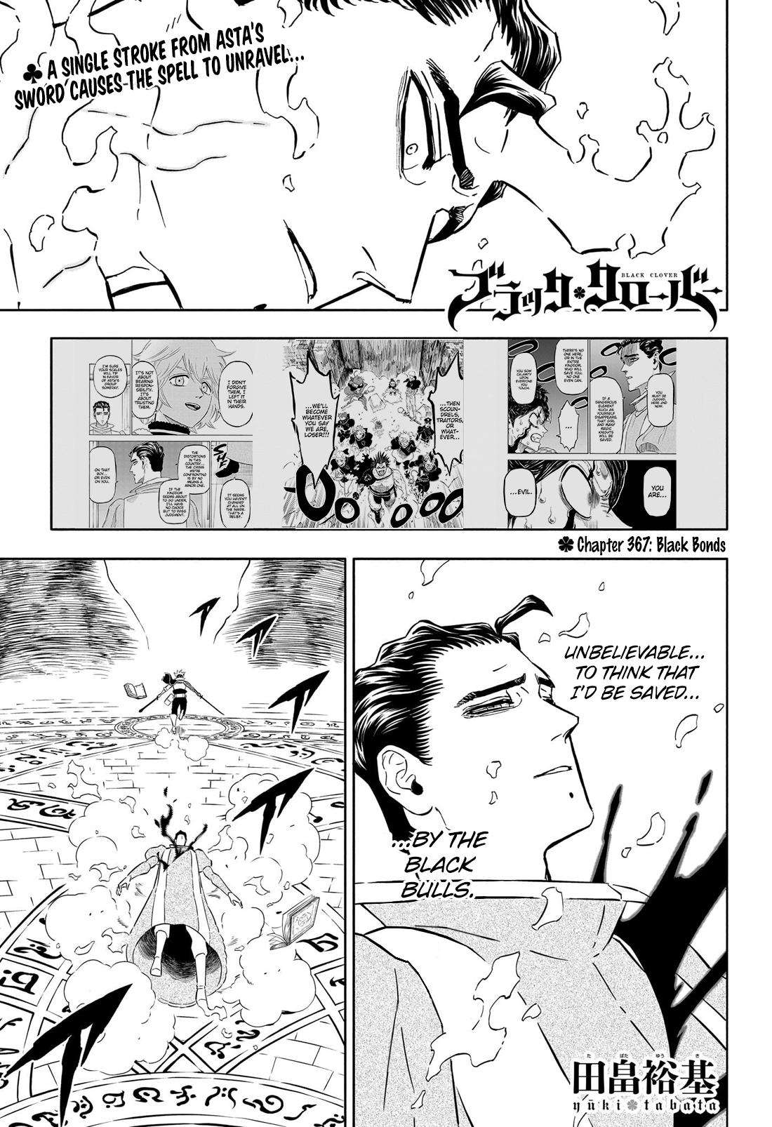 Black Clover, Chapter 367