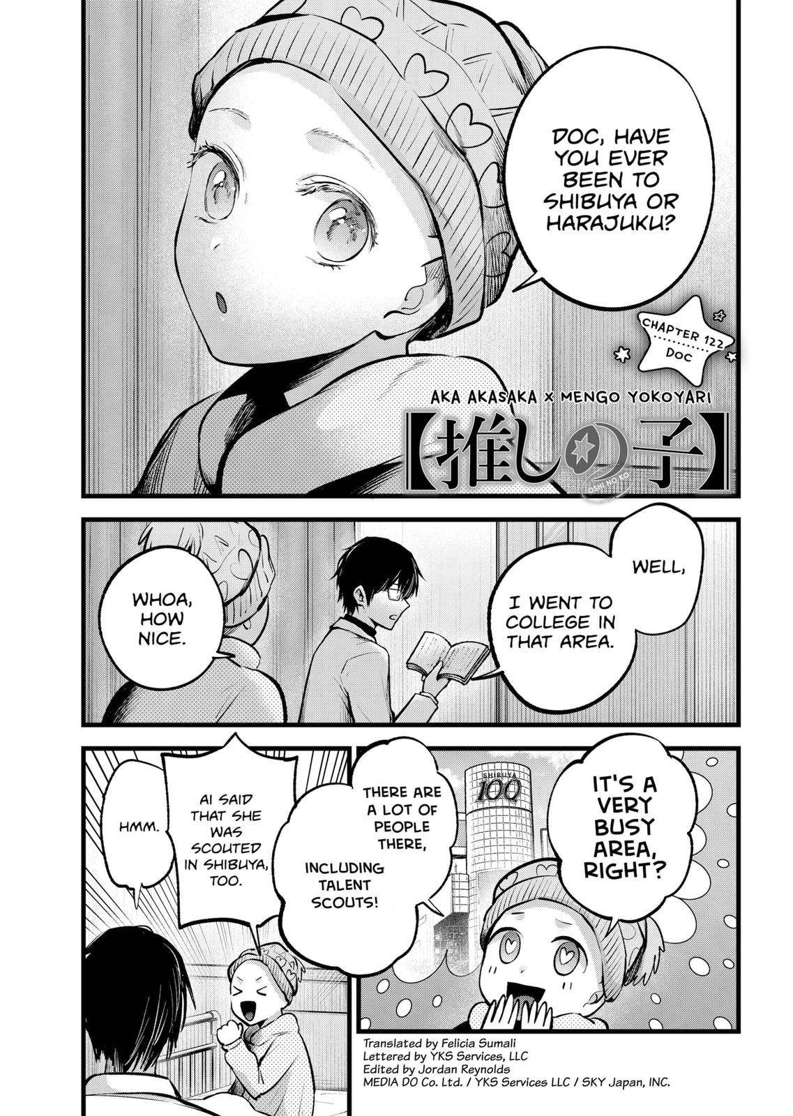 OSHI NO KO Chapter 107 - Friends - READ OSHI NO KO Manga Online