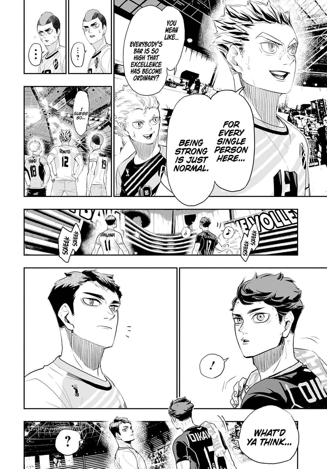 Haikyuu!!, Chapter 369 - Food and Muscle - Haikyuu!! Manga Online