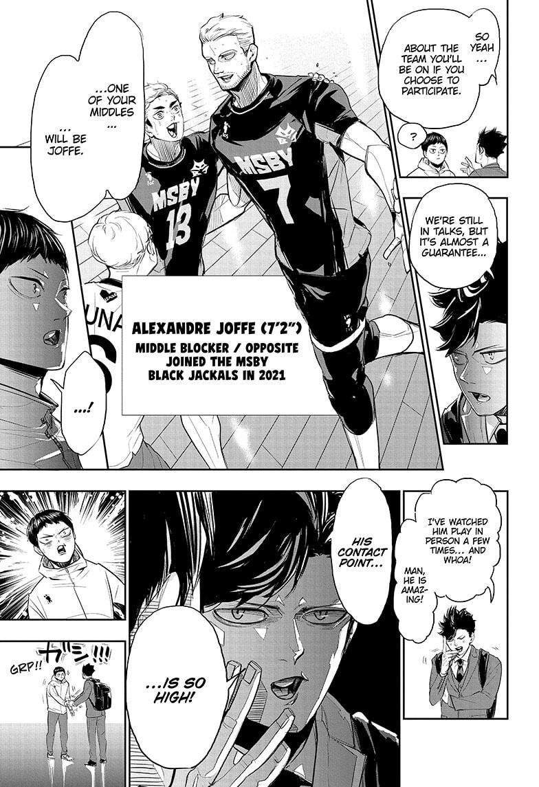 Haikyuu!!, Chapter 369 - Food and Muscle - Haikyuu!! Manga Online