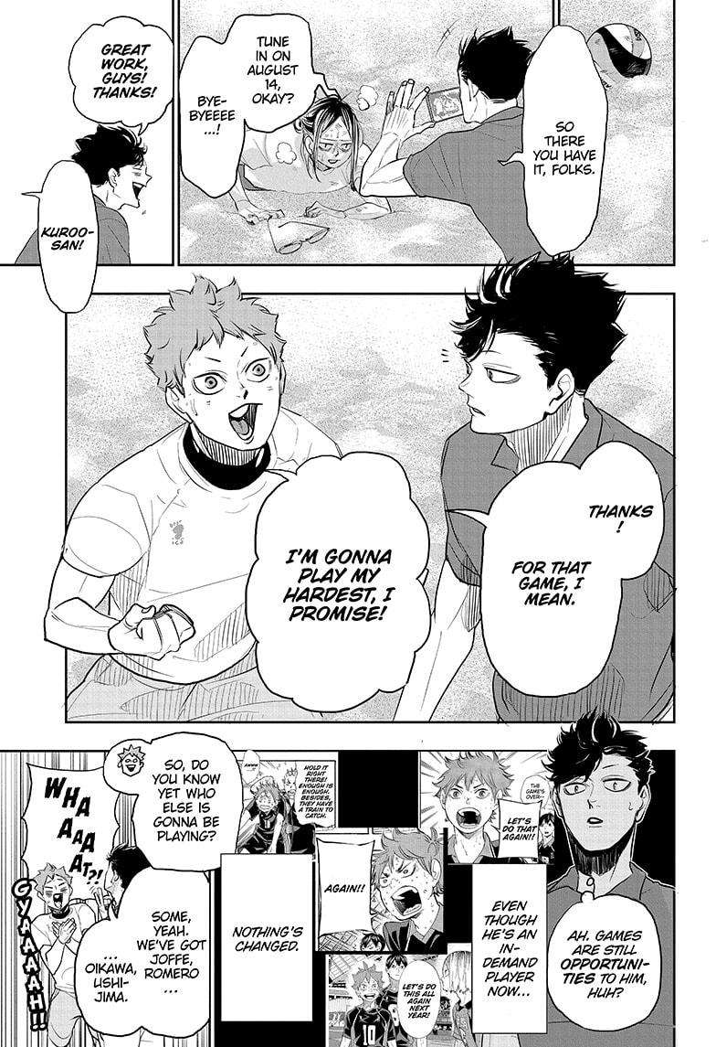 Haikyuu!!, Chapter 237 - Growing Period - Haikyuu!! Manga Online