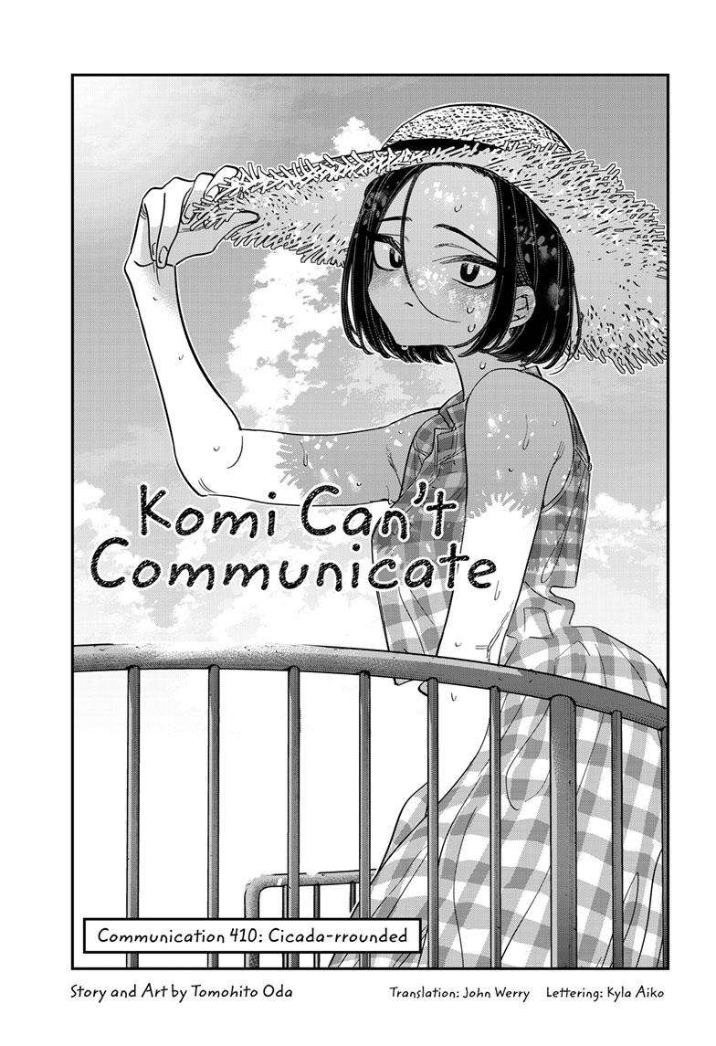 Komi Can't Communicate, Chapter 410