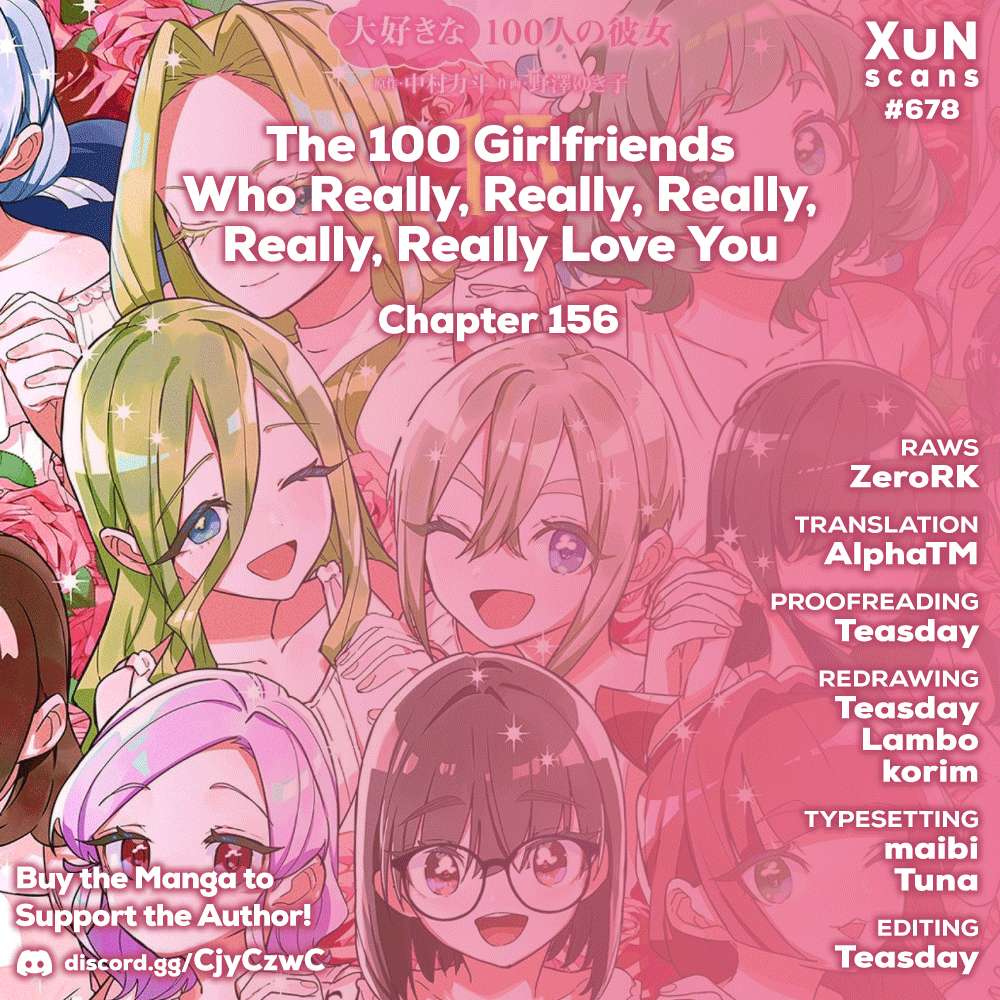 The 100 Girlfriends Who Really Love You, chapter 156