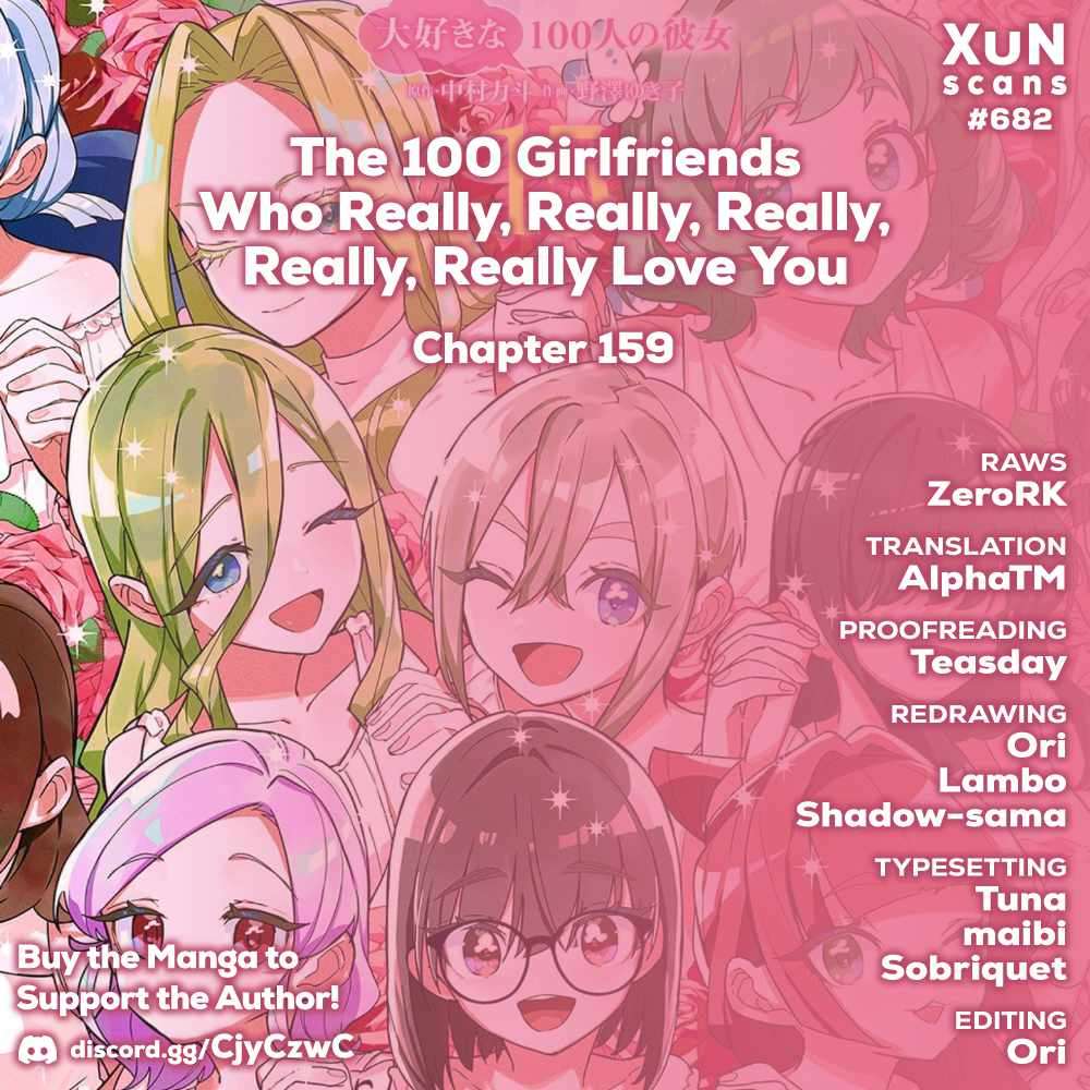 The 100 Girlfriends Who Really Love You, chapter 159