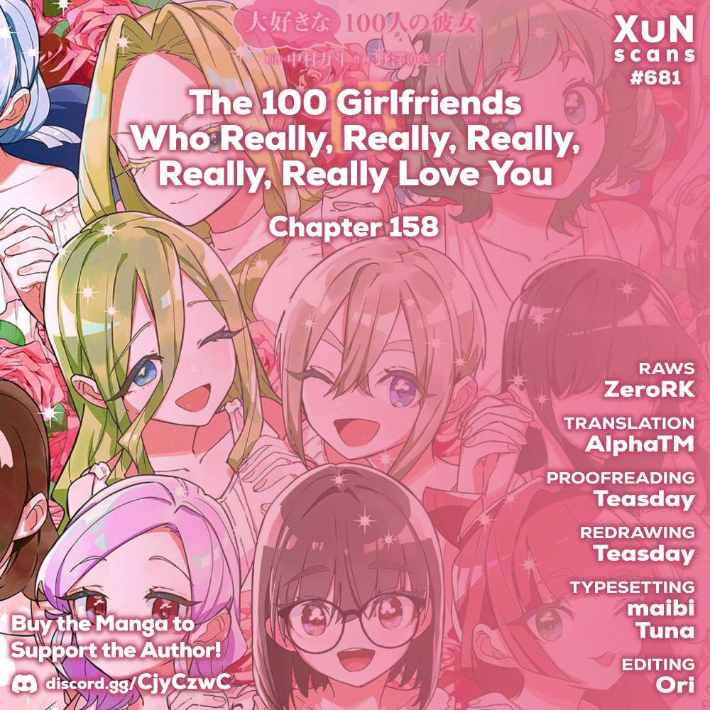 The 100 Girlfriends Who Really Love You, chapter 158