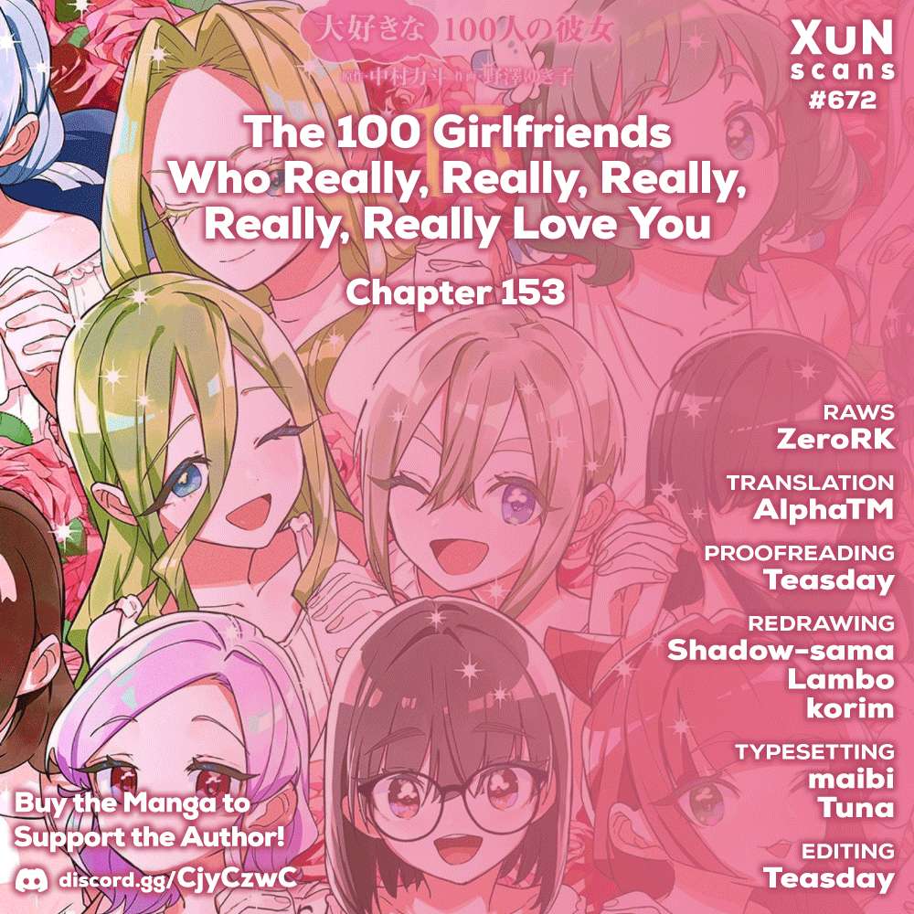 The 100 Girlfriends Who Really Love You, chapter 153