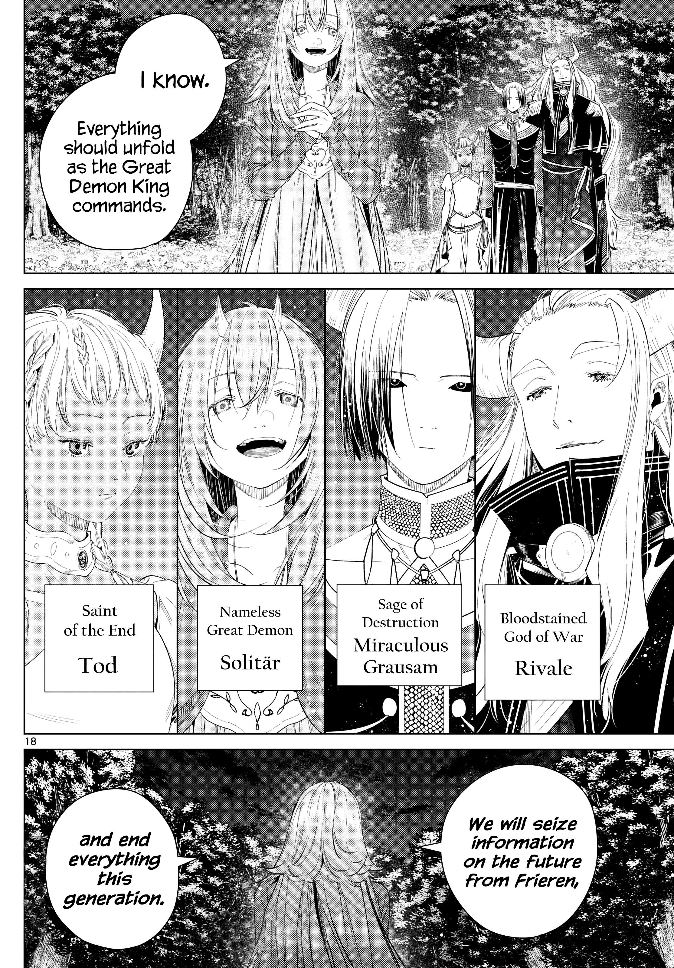 Sousou no Frieren, chapter 116