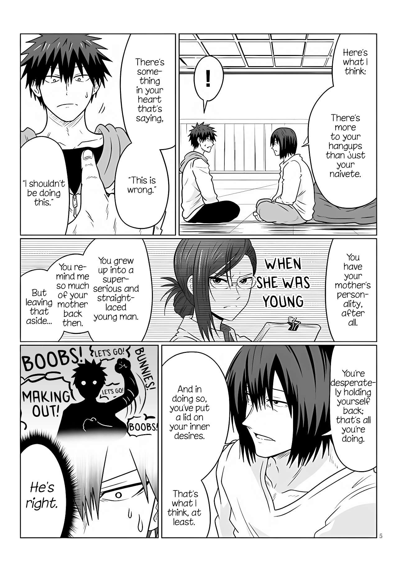 Uzaki-chan Wants to Hang Out!, Chapter 103