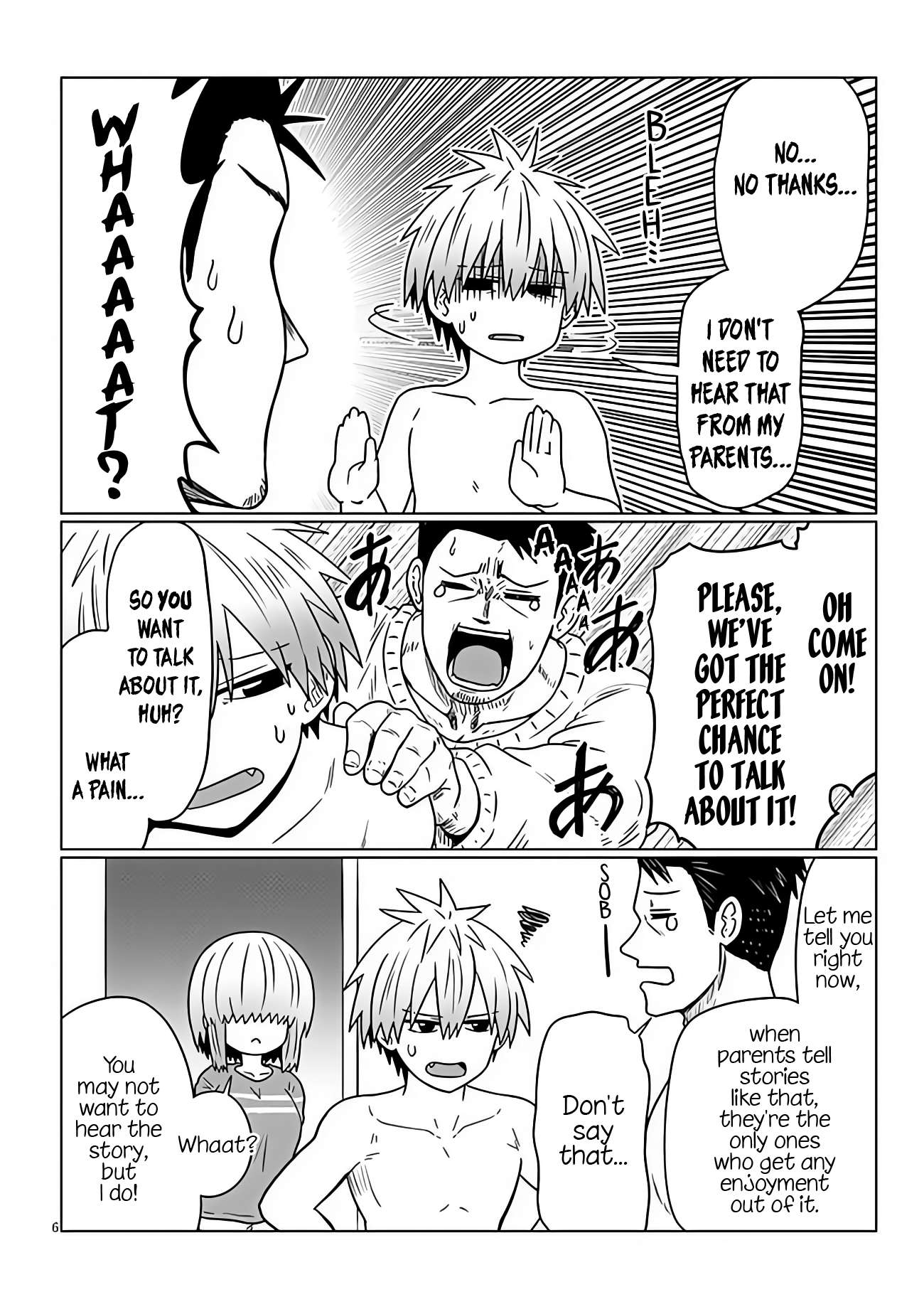 Uzaki-chan Wants to Hang Out!, Chapter 97