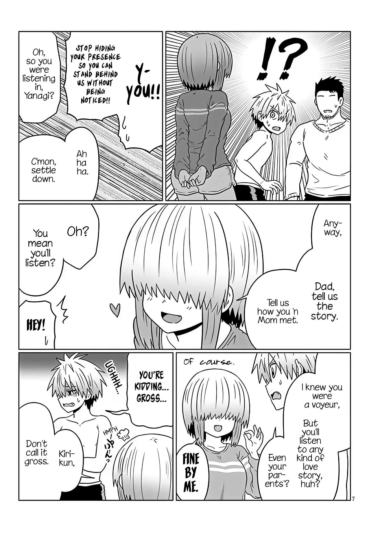 Uzaki-chan Wants to Hang Out!, Chapter 97