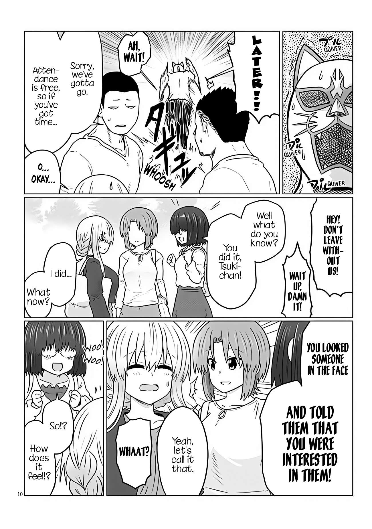 Uzaki-chan Wants to Hang Out!, Chapter 98