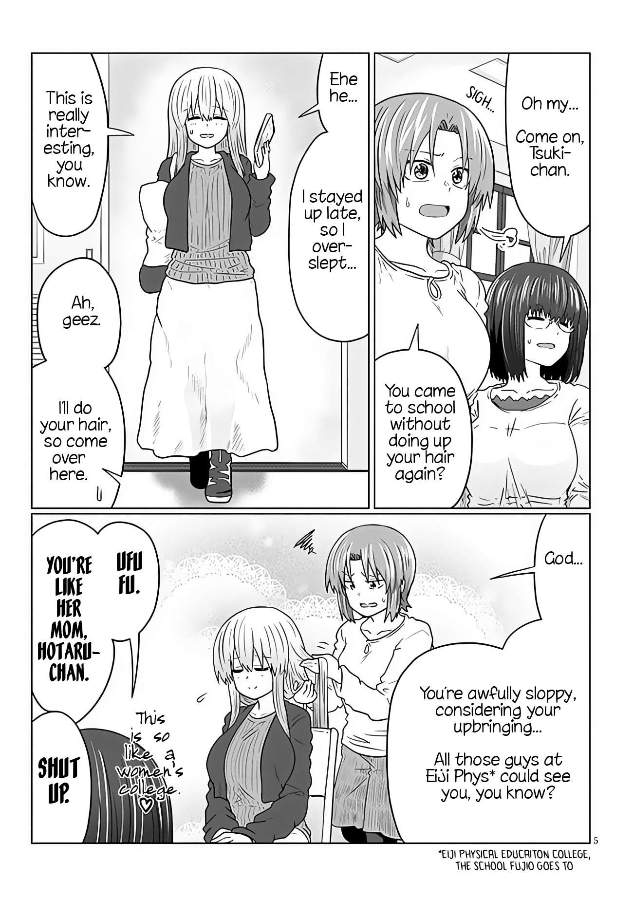 Uzaki-chan Wants to Hang Out!, Chapter 98