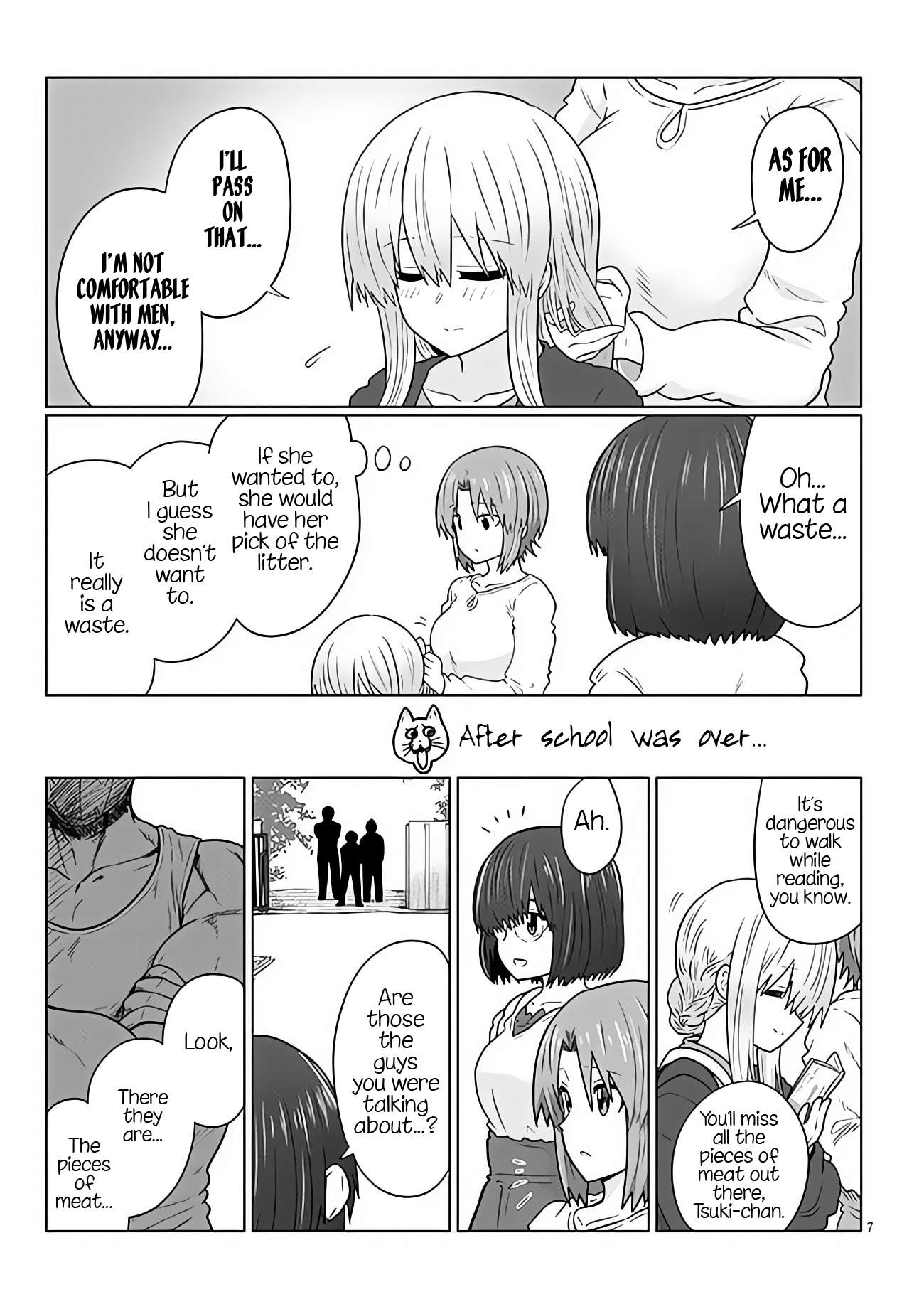 Uzaki-chan Wants to Hang Out!, Chapter 98