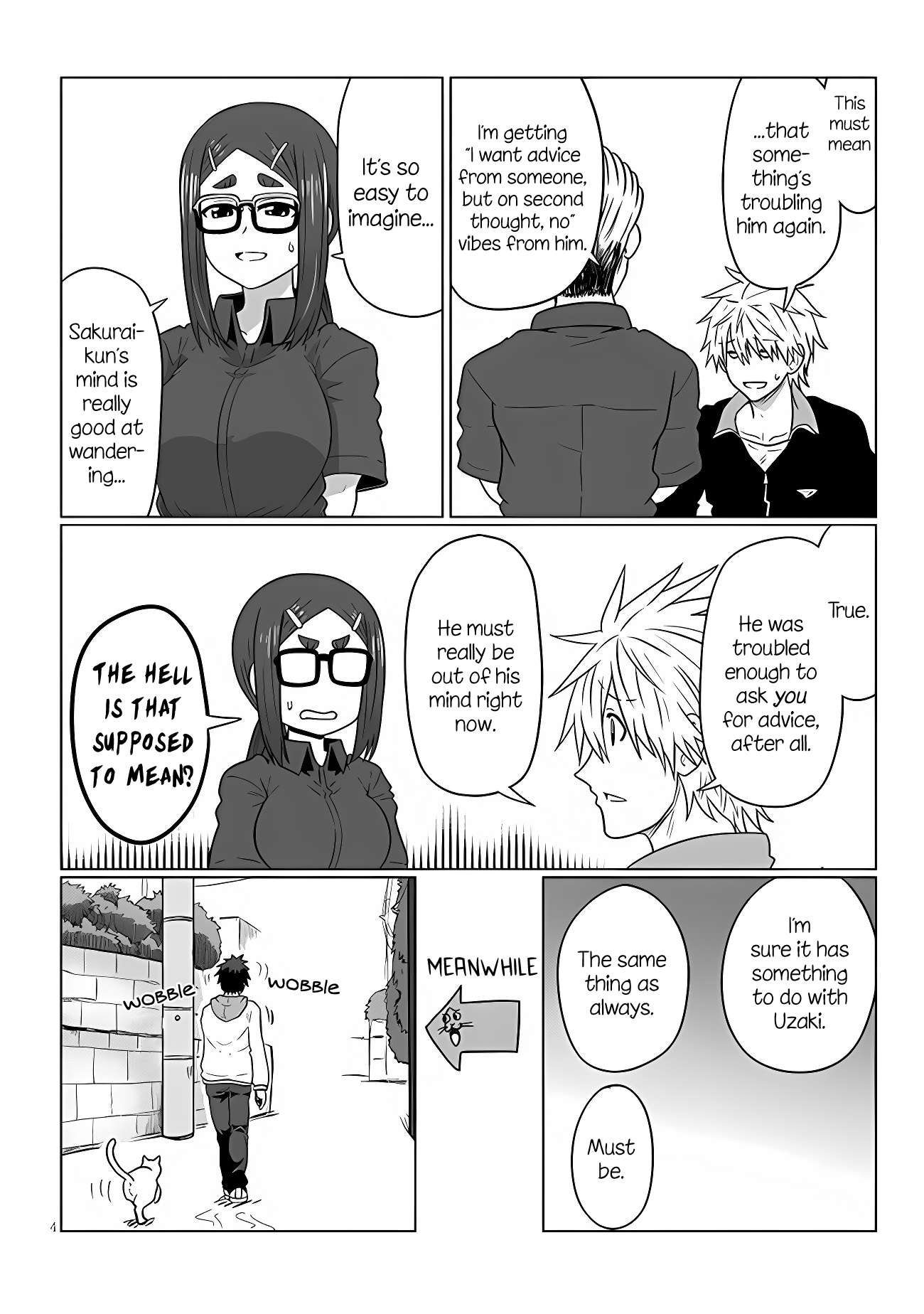 Uzaki-chan Wants to Hang Out!, Chapter 102