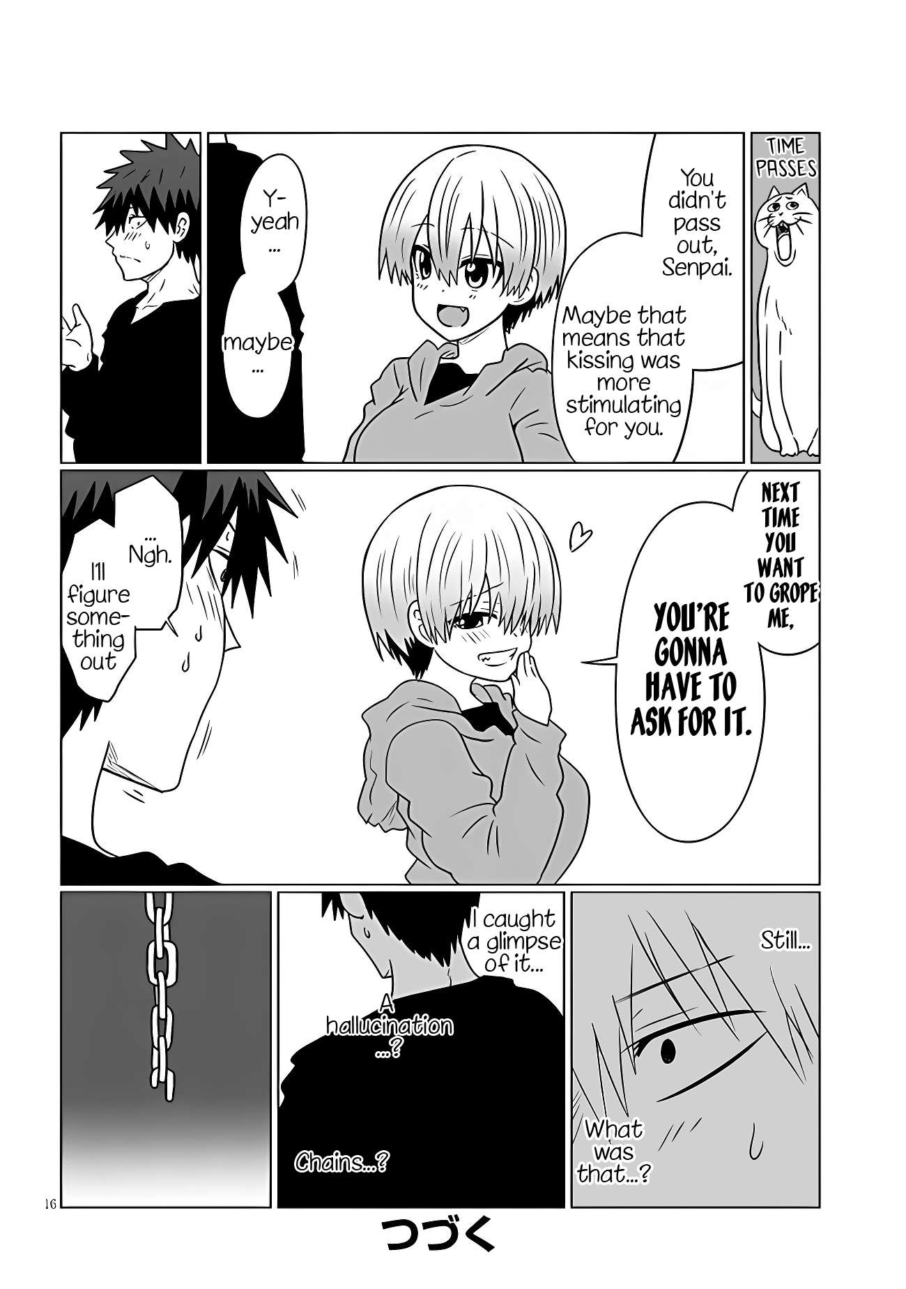 Uzaki-chan Wants to Hang Out!, Chapter 100