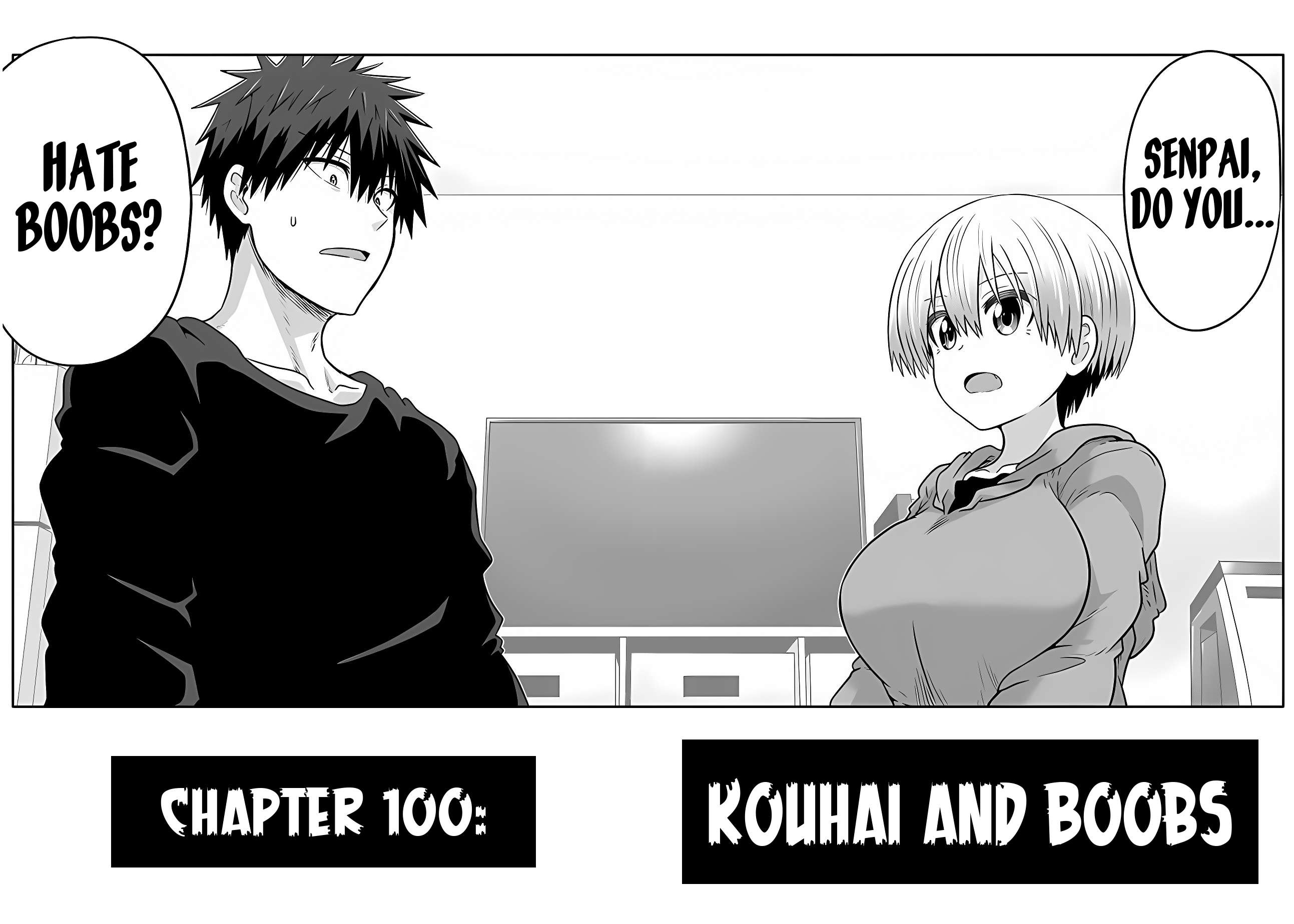 Uzaki-chan Wants to Hang Out!, Chapter 100