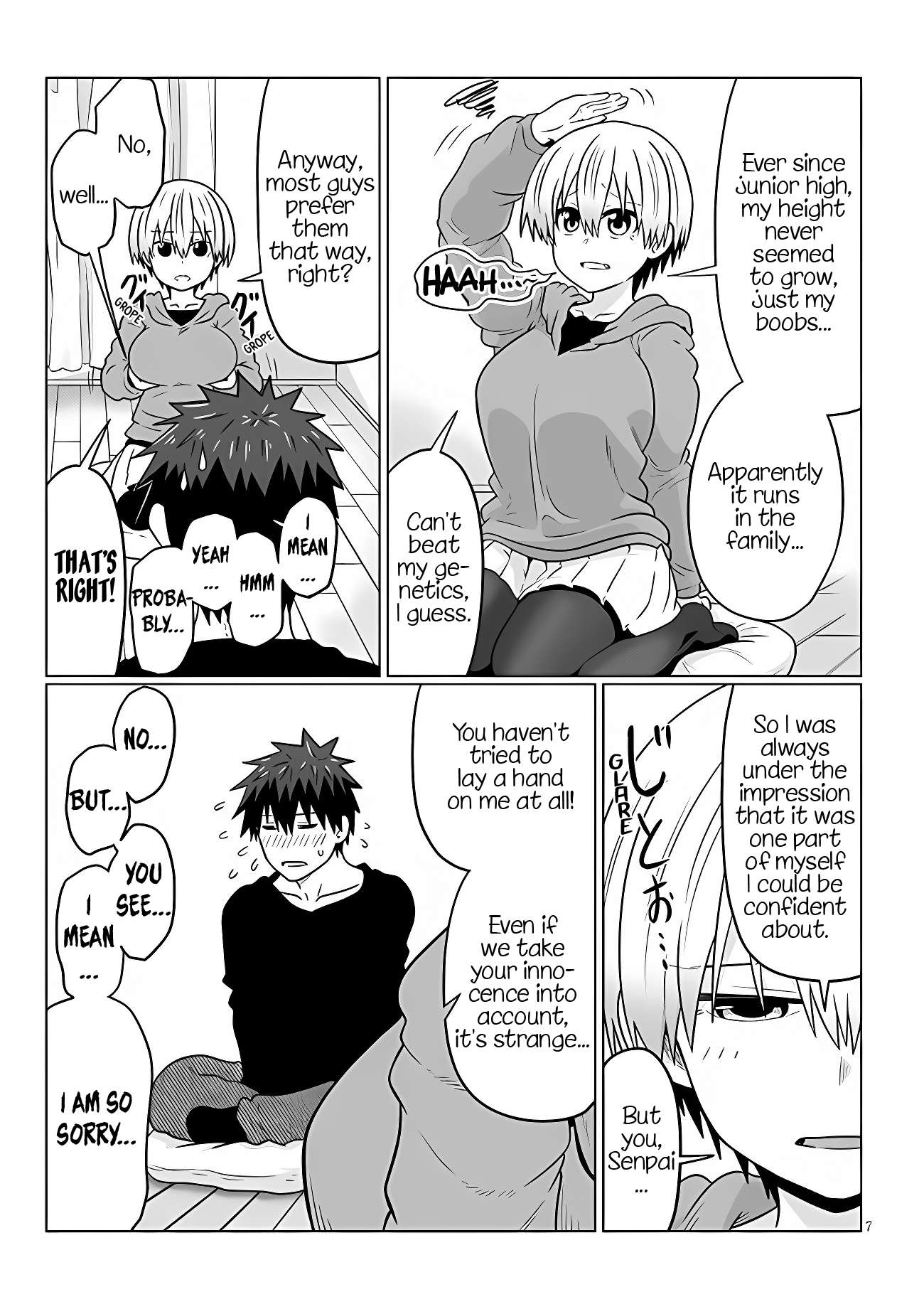 Uzaki-chan Wants to Hang Out!, Chapter 100