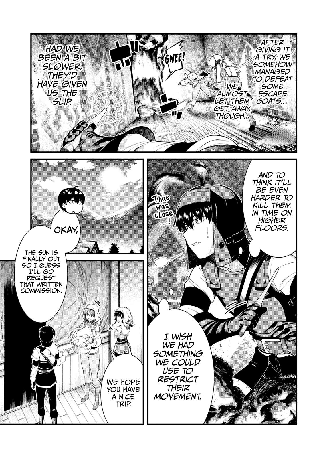 Isekai Meikyuu de Harem o, chapter 79