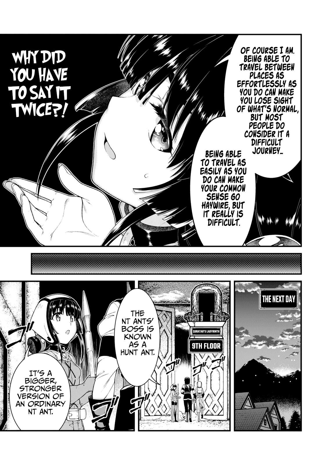 Isekai Meikyuu de Harem o, chapter 79