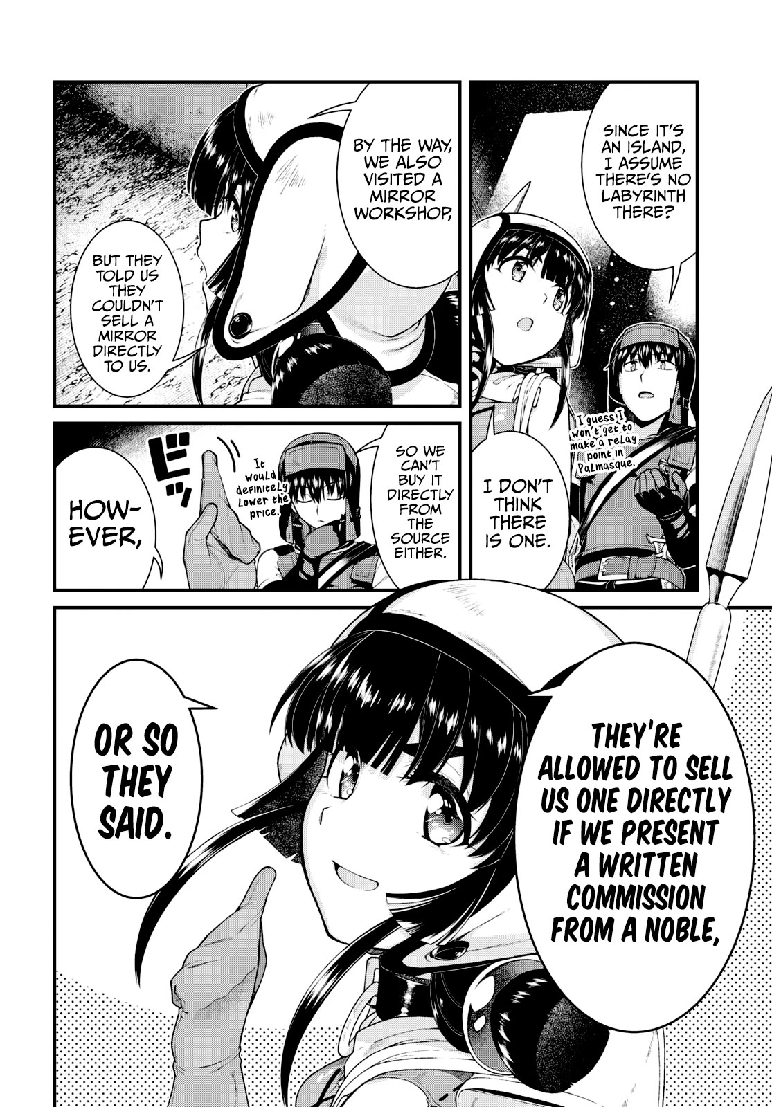 Isekai Meikyuu de Harem o, chapter 78