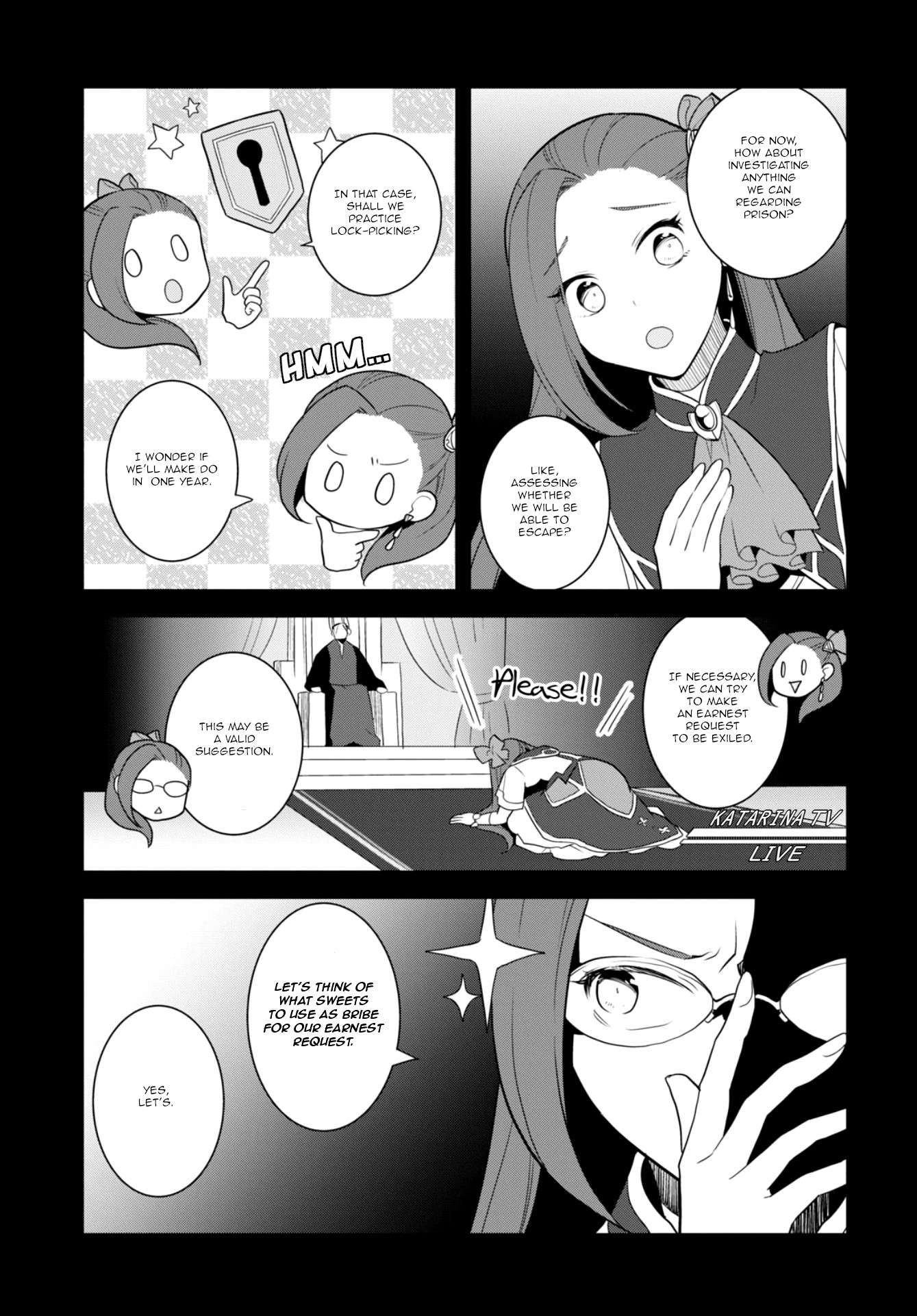 DISC] Otome Game no Hametsu Flag shika nai Akuyaku Reijou ni Tensei shite  shimatta (Bakarina) - Ch. 59 : r/manga