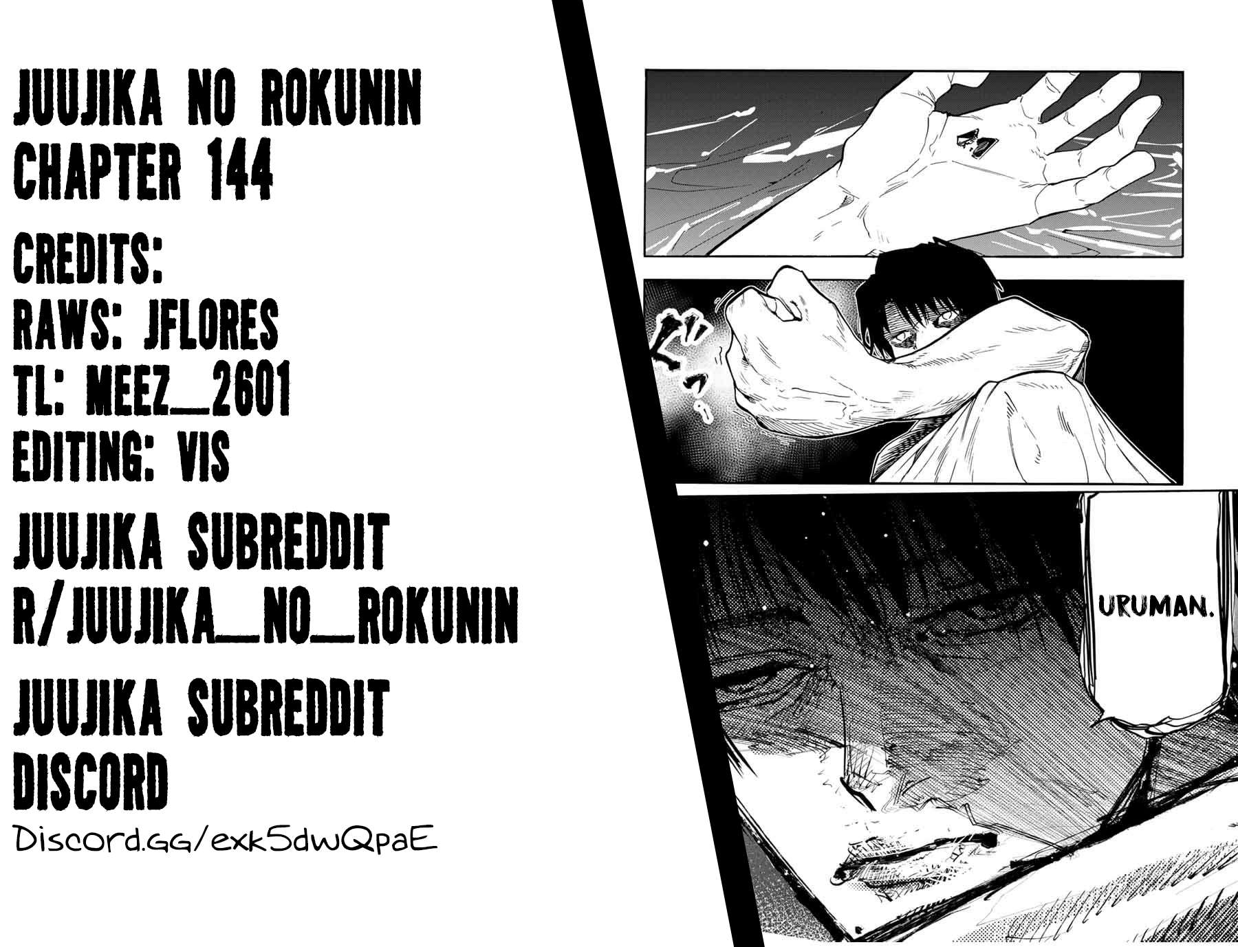 Juujika no Rokunin, Chapter 144