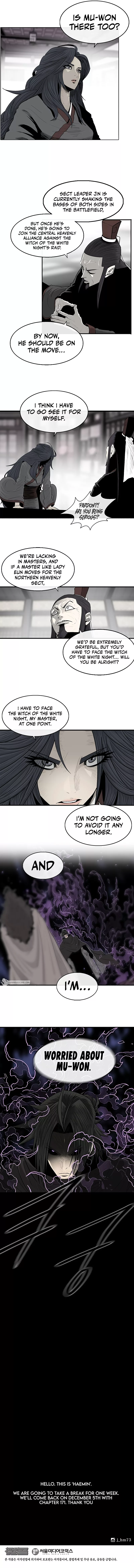 The Legend of the Northern Blade, Chapter 170