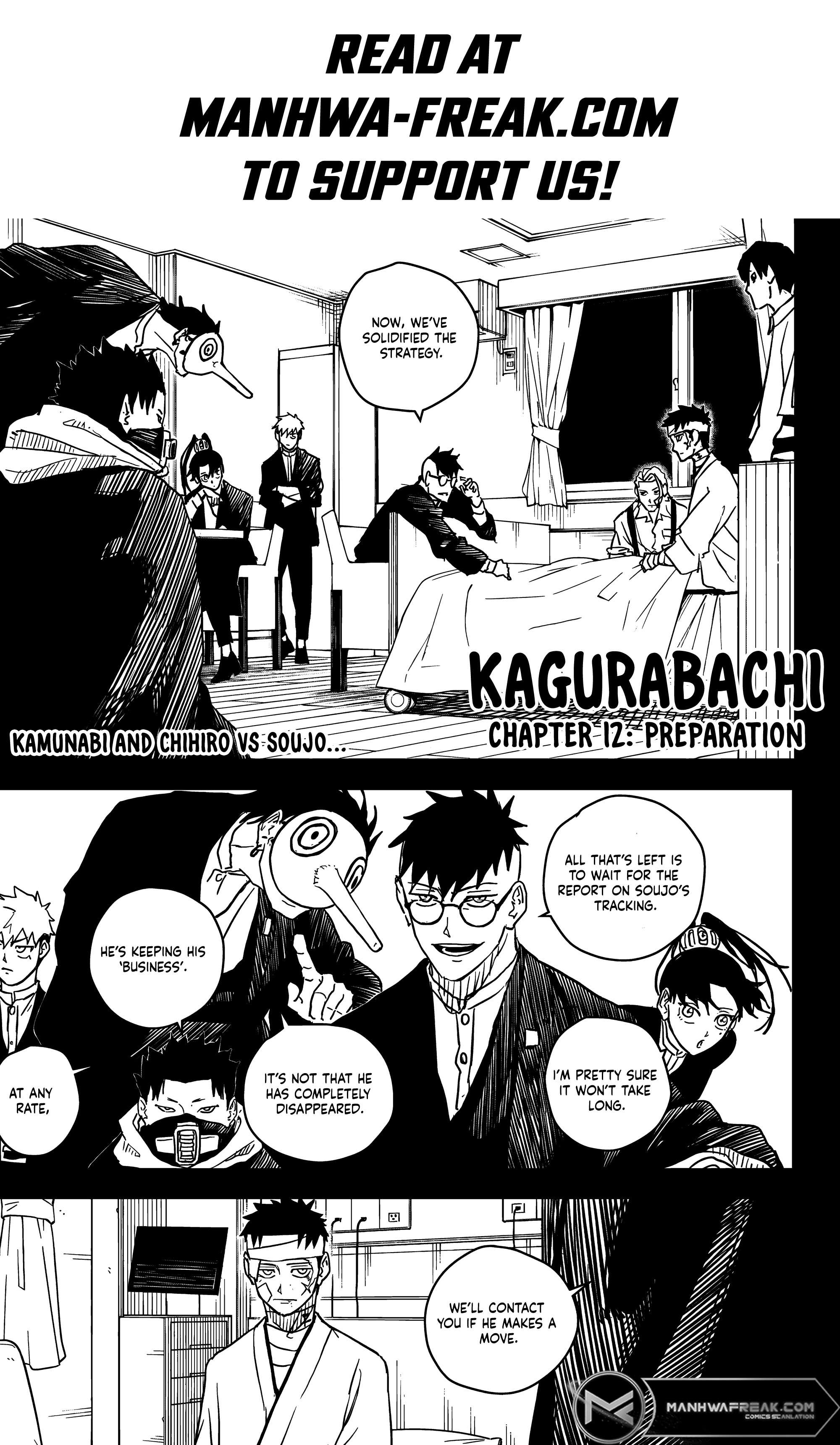 Kagurabachi, chapter 12