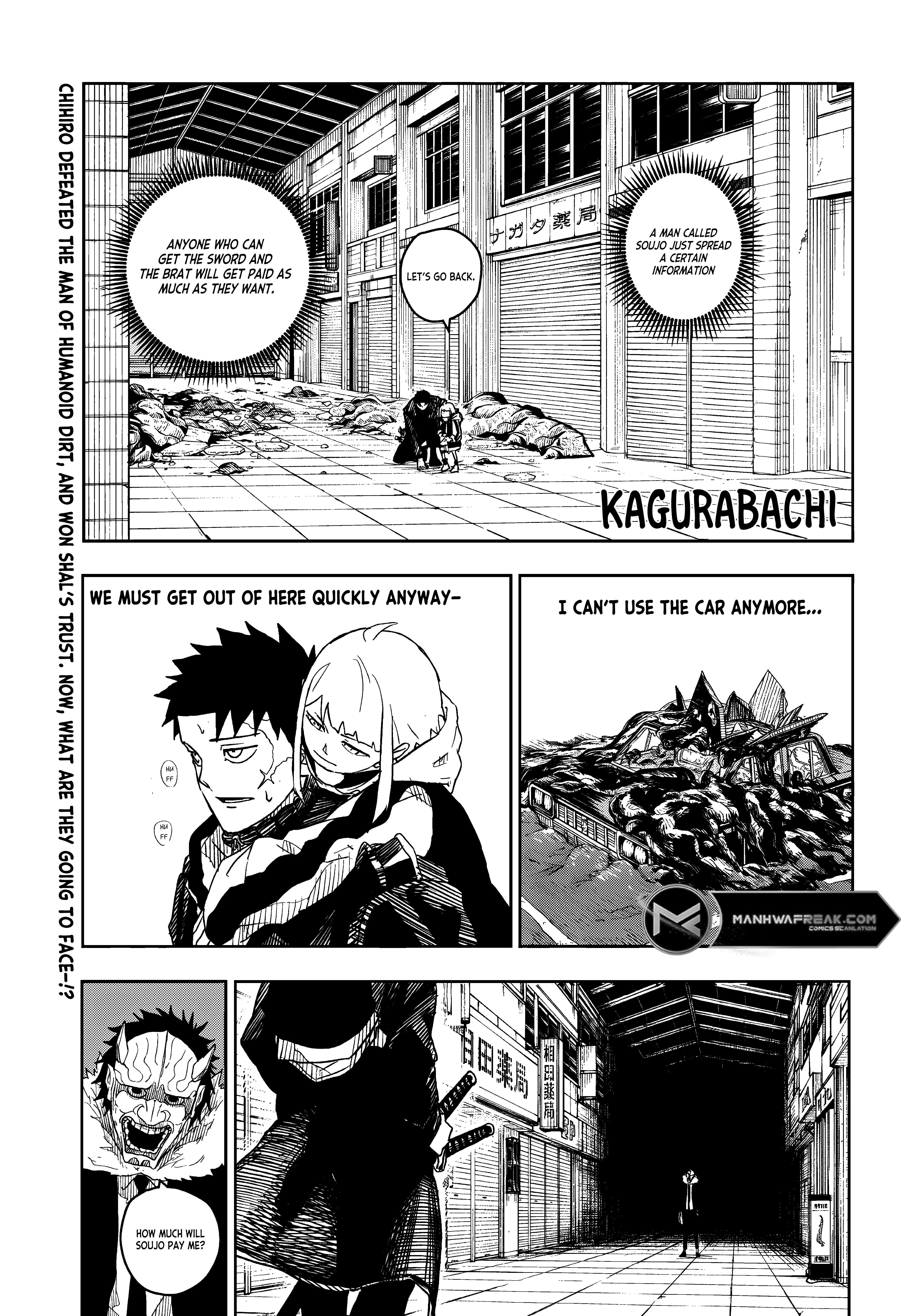 Kagurabachi, chapter 7