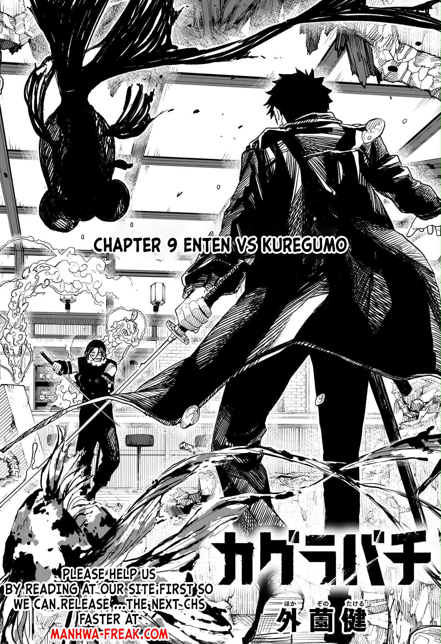 Kagurabachi, chapter 9