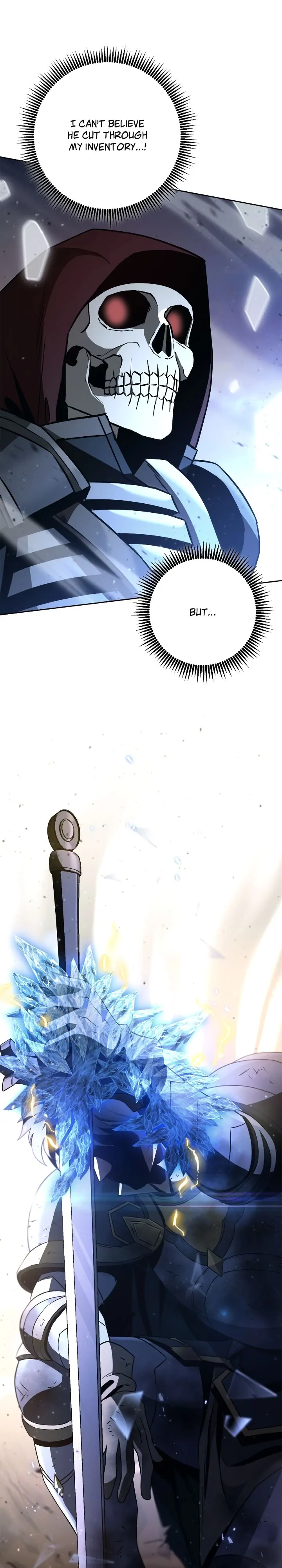 Skeleton Soldier Failed To Defend The Dungeon toonclash.com