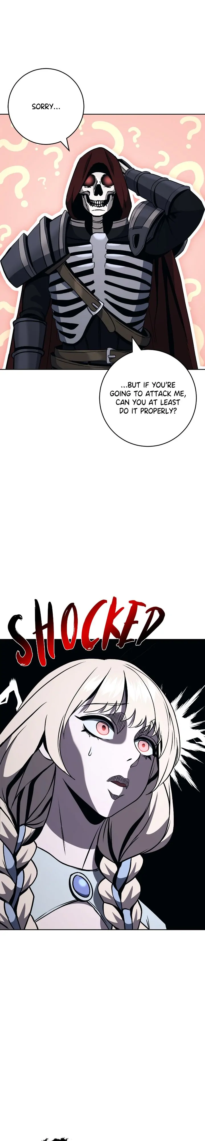 Skeleton Soldier Failed To Defend The Dungeon toonclash.com