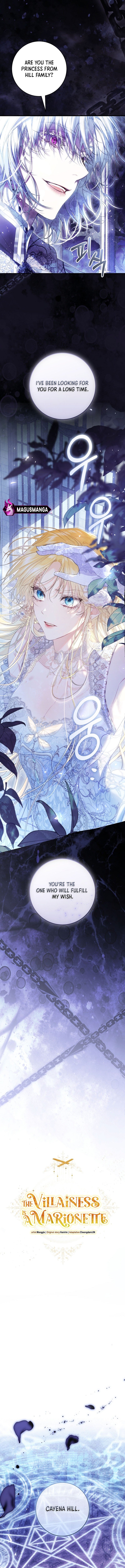 The Villainess is a Marionette, Chapter 98