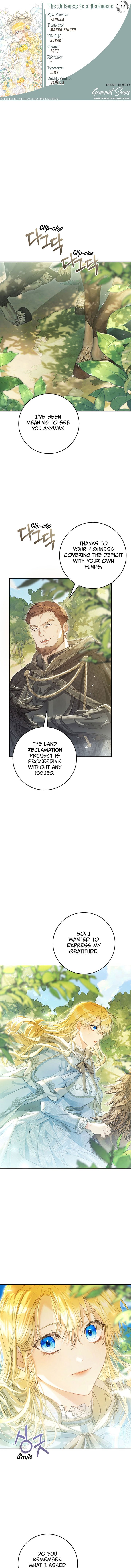 The Villainess is a Marionette, Chapter 99