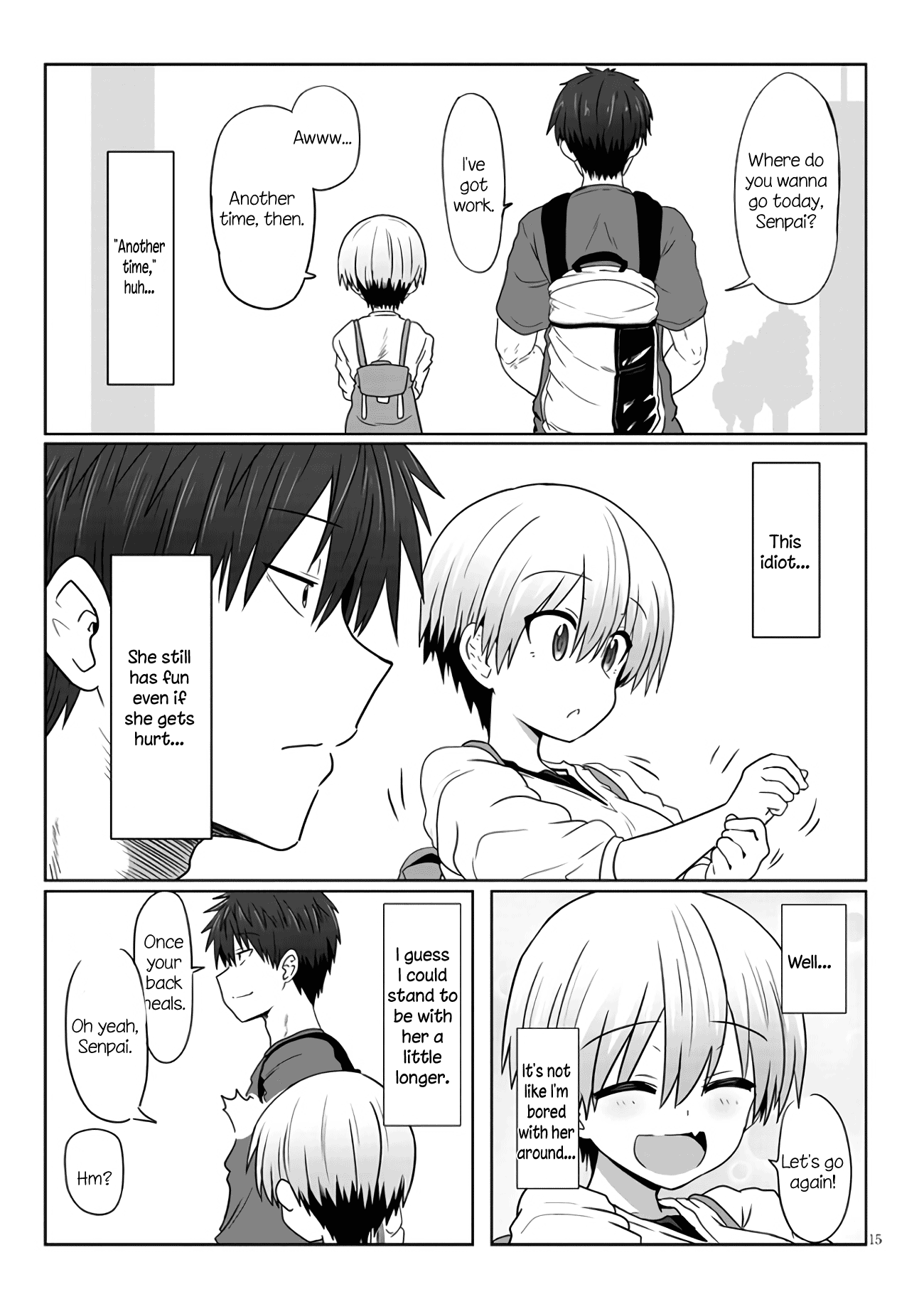 Uzaki-chan Wants to Hang Out!, Chapter 1.4