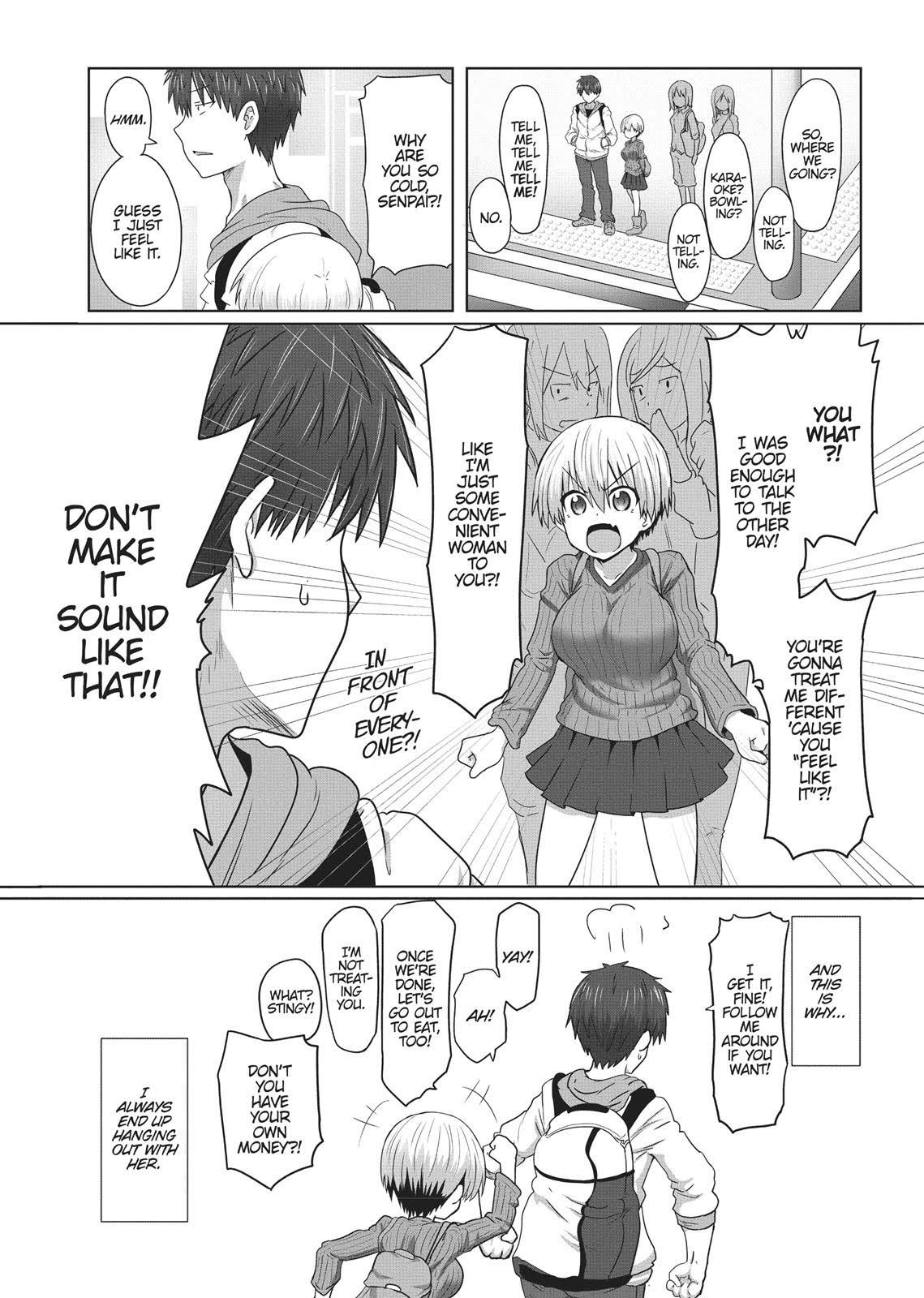 Uzaki-chan Wants to Hang Out!, Chapter 1