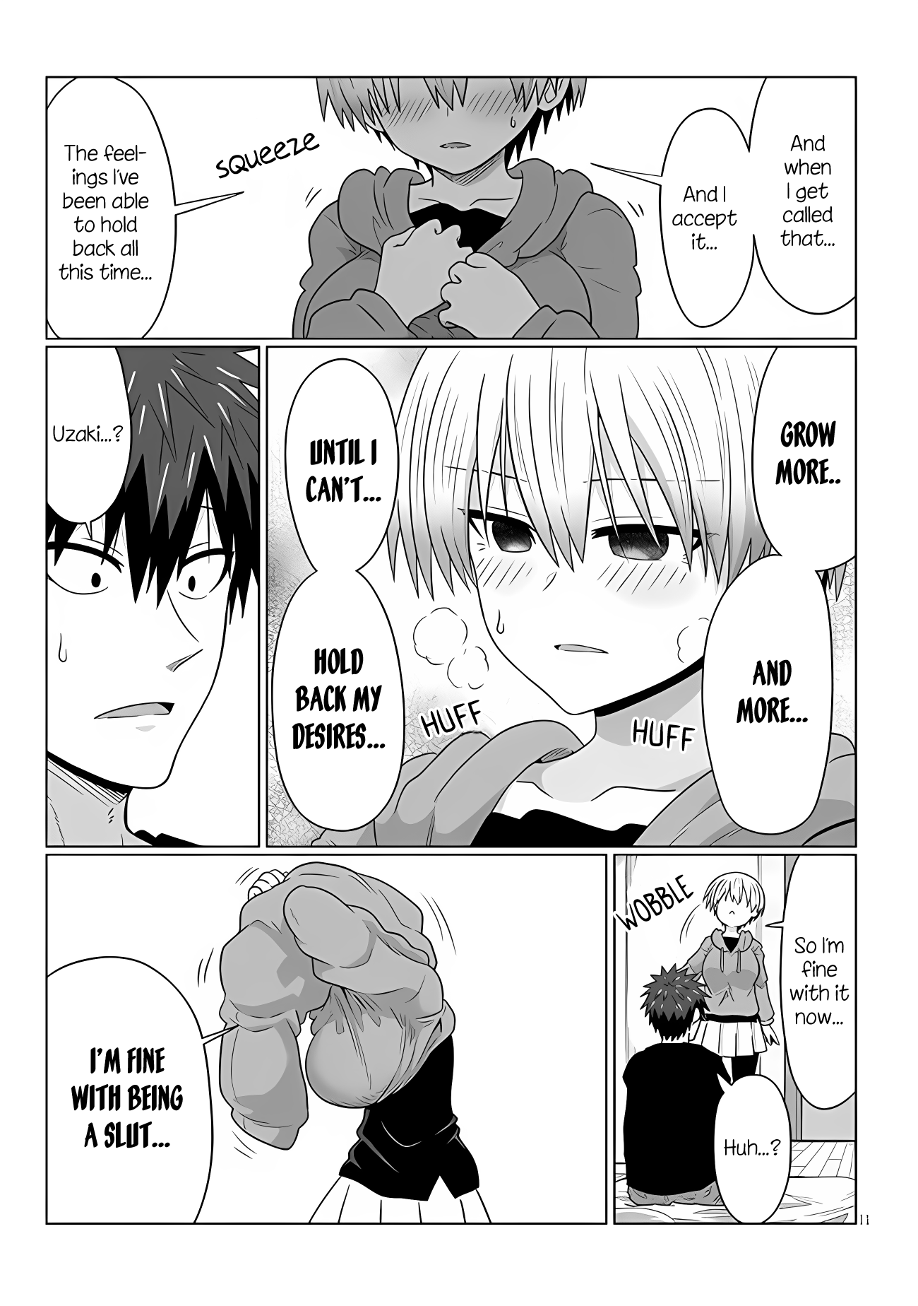 Uzaki-chan Wants to Hang Out!, Chapter 105