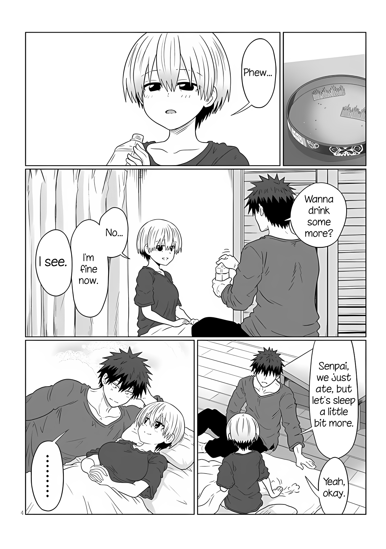 Uzaki-chan Wants to Hang Out!, Chapter 107