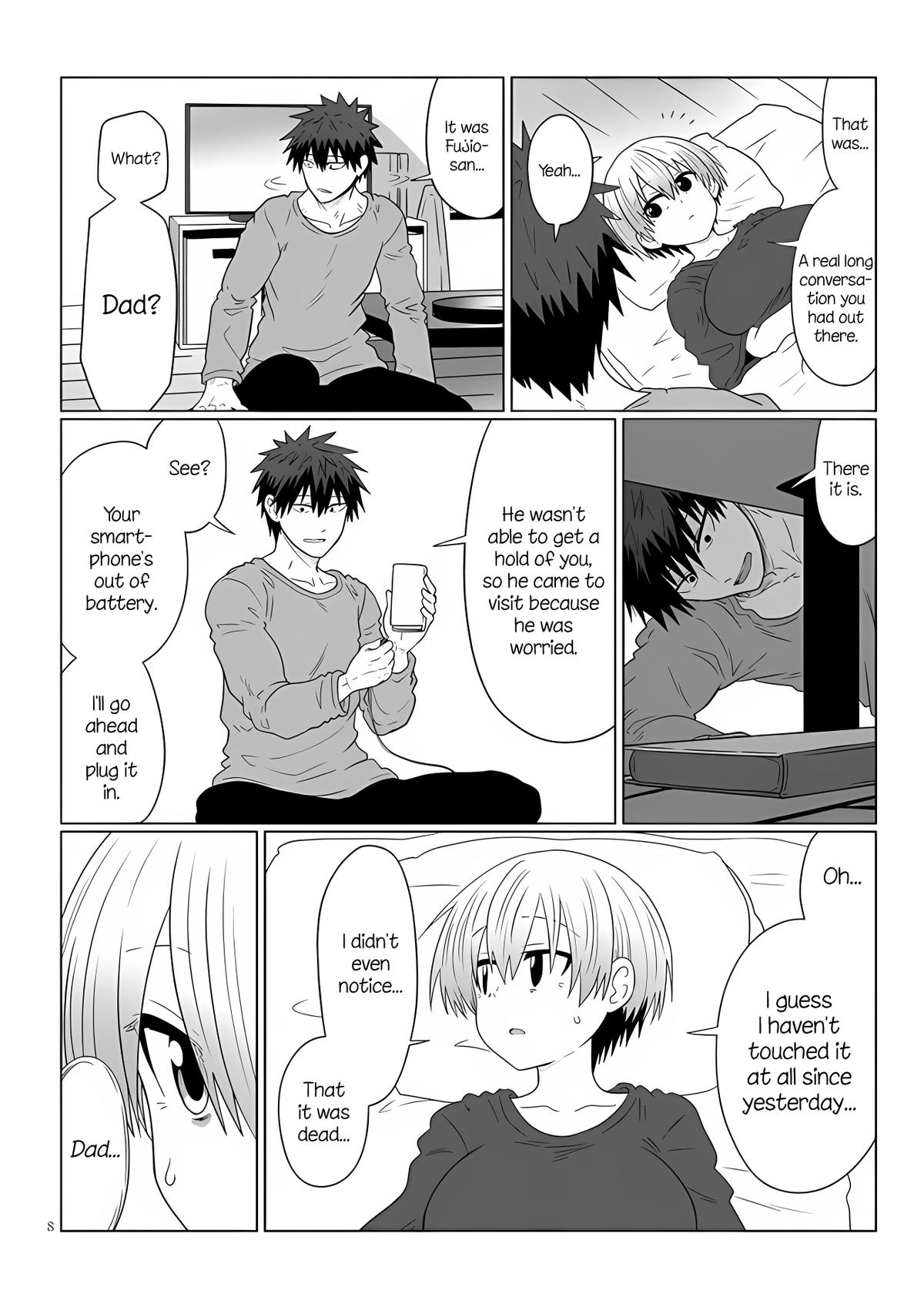 Uzaki-chan Wants to Hang Out!, Chapter 108