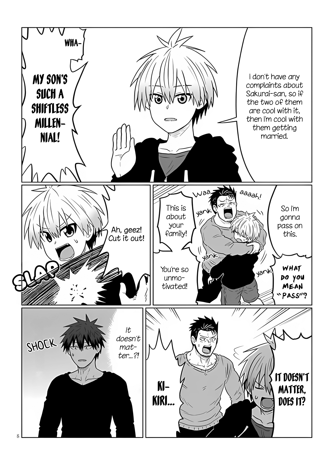 Uzaki-chan Wants to Hang Out!, Chapter 109