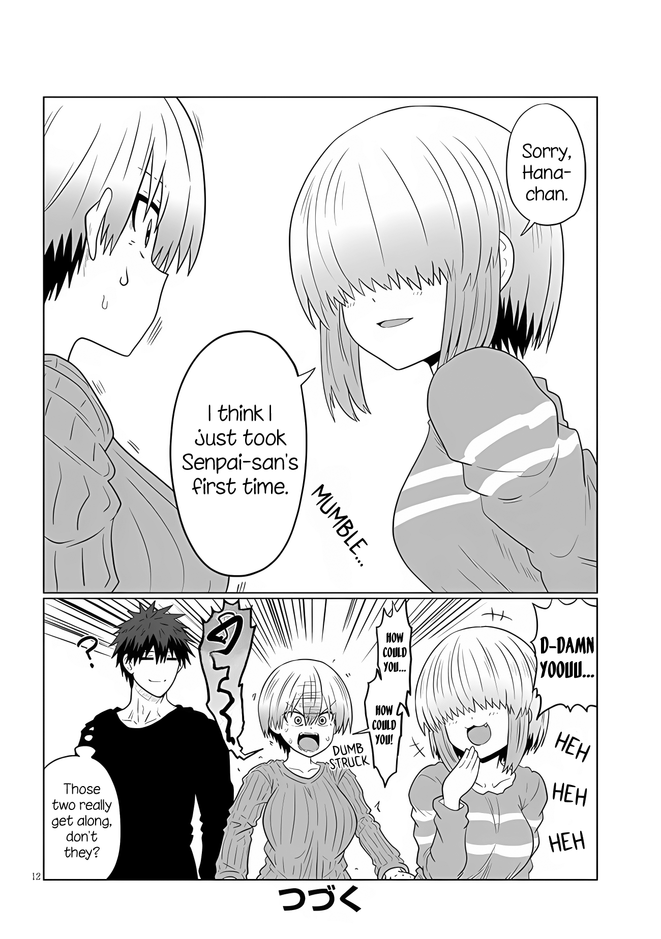 Uzaki-chan Wants to Hang Out!, Chapter 110