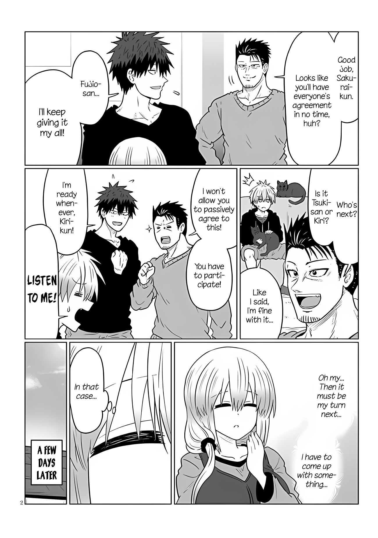 Uzaki-chan Wants to Hang Out!, Chapter 111