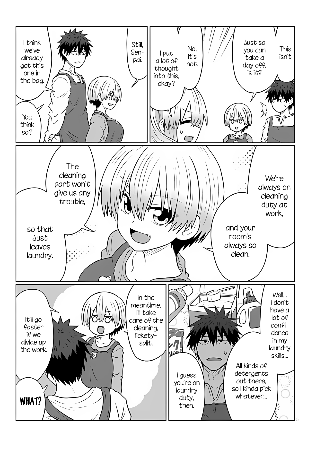 Uzaki-chan Wants to Hang Out!, Chapter 111