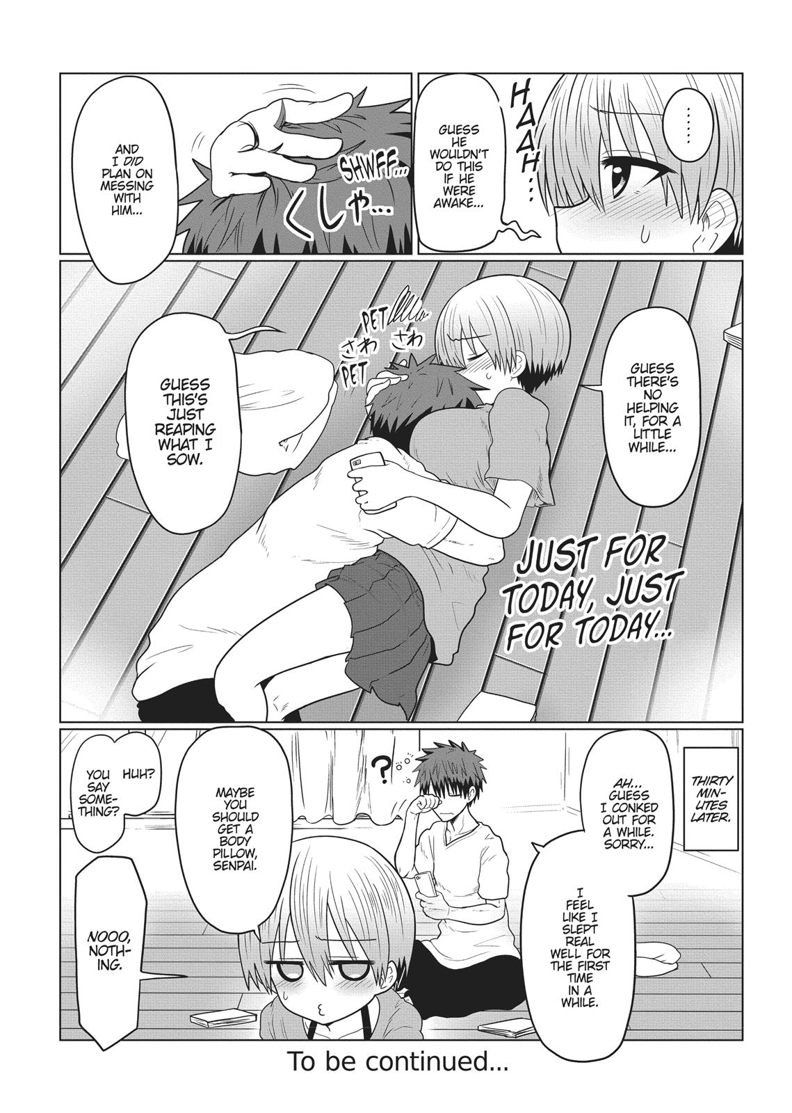 Uzaki-chan Wants to Hang Out!, Chapter 23.5