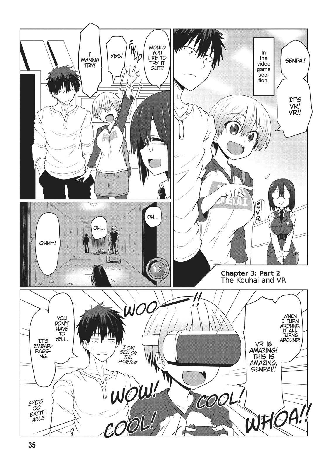 Uzaki-chan Wants to Hang Out!, Chapter 3