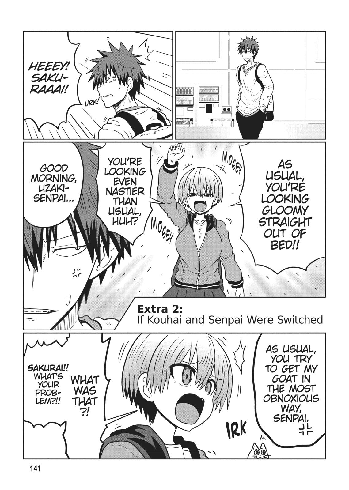 Uzaki-chan Wants to Hang Out!, Chapter 42.5