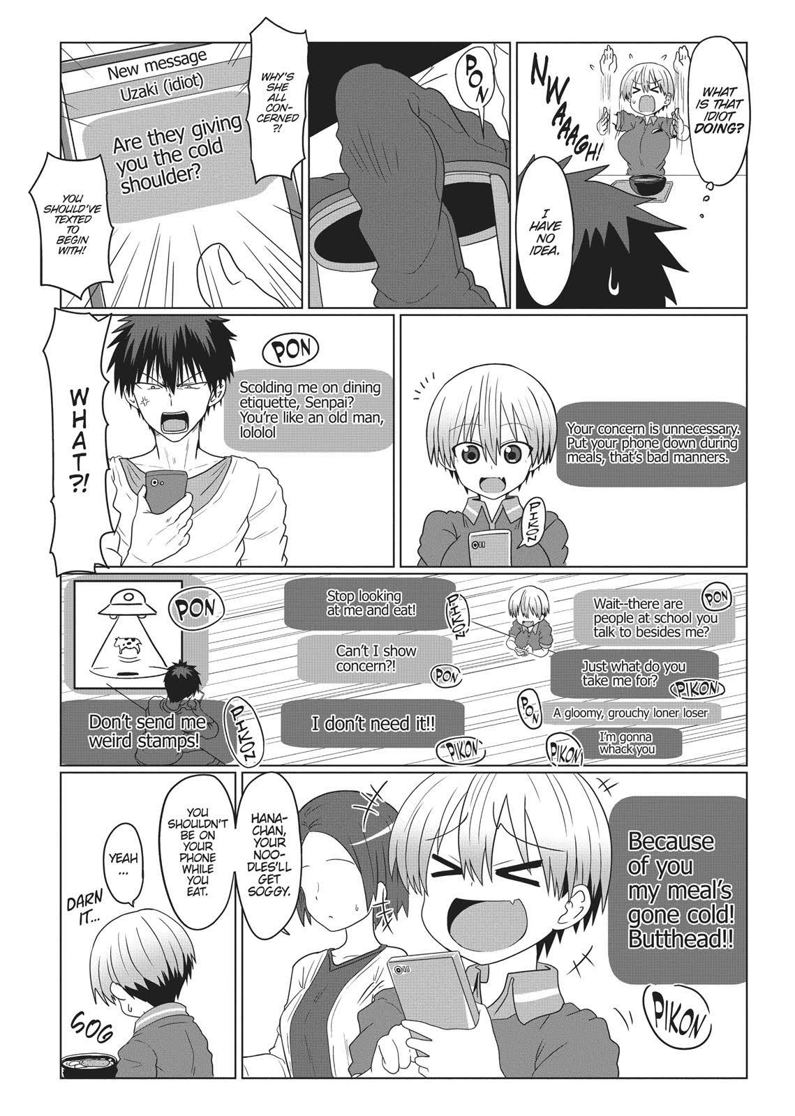 Uzaki-chan Wants to Hang Out!, Chapter 5